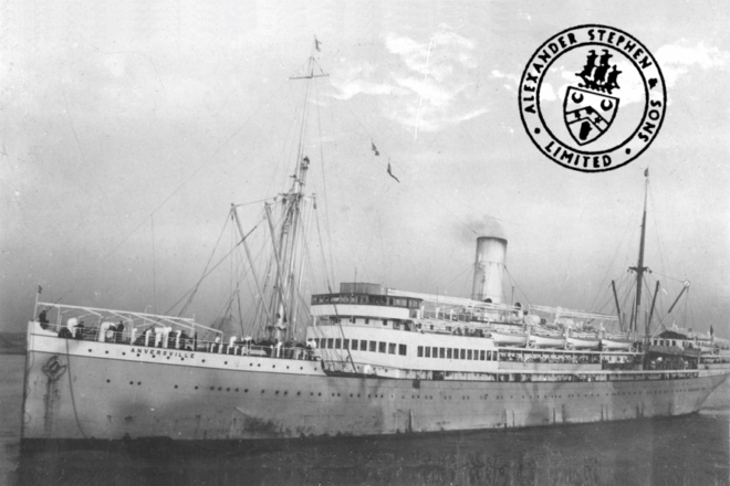 Anvers, 1936 - le ss ANVERSVILLE de la CMB