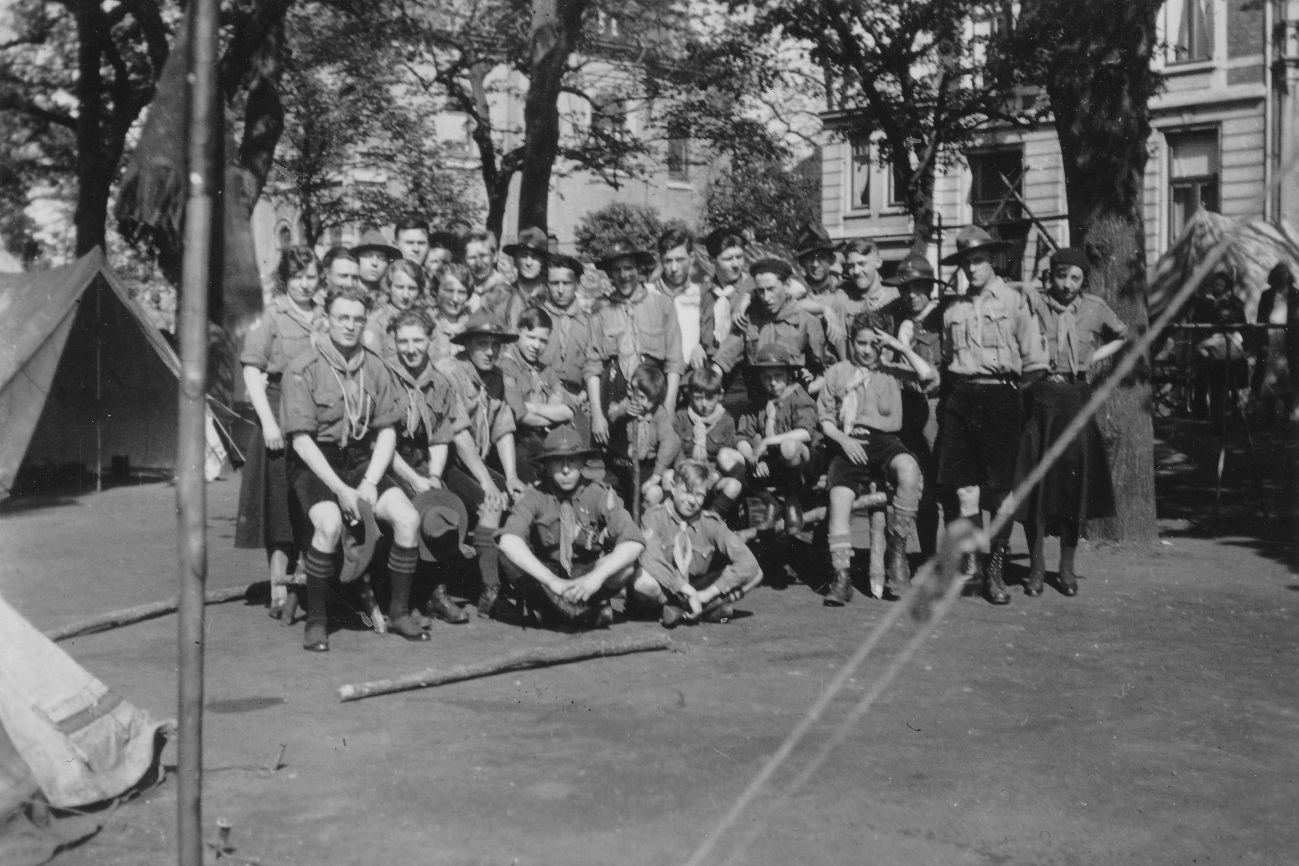 Huy, 1932 - La 21ième Unité BSB de Molenbeek.