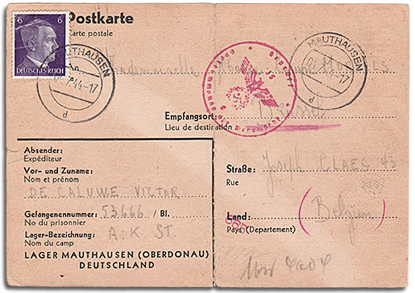 carte postale Mathausen