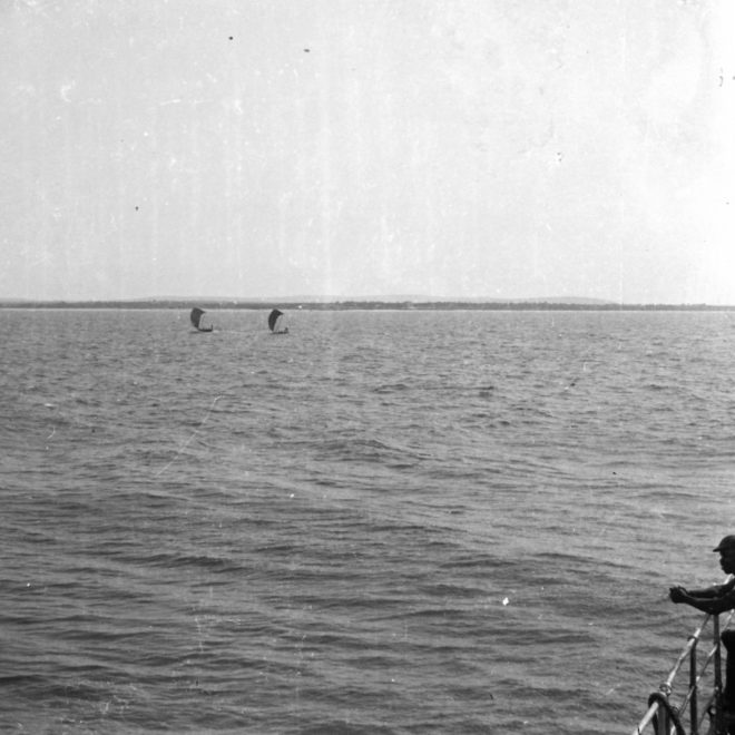 Nigeria, 1940 - Photo prise du paquebot PIAVE