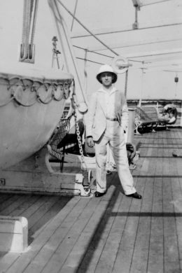 ss ANVERSVILLE, 1937 - Jean Simon chimiste à l'Union Minière