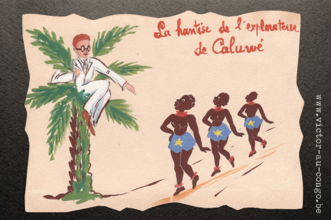 1936 - Carte d'adieu, Recto