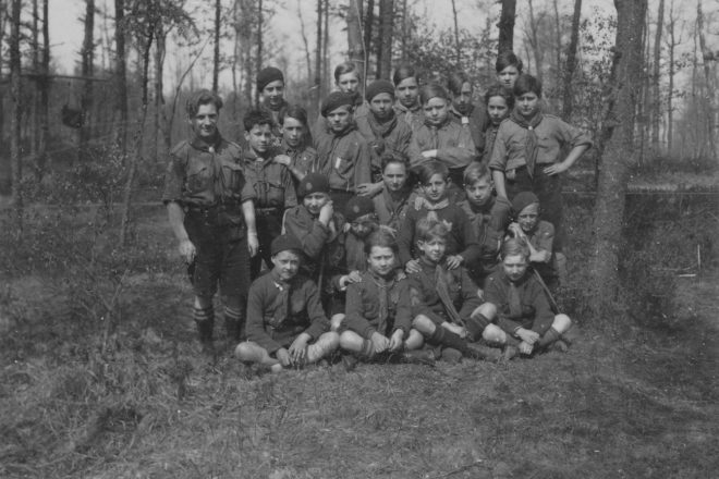 Brussel, 1932 - Groep Eleuteria Bia - 25ste eenheid in het Zoniënwoud