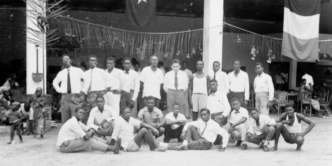 Lomela, 1959 - FOMETRA fête le 21 juillet.