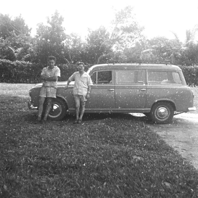 Lomela, 1960 - Lupango de Caluwé. Jean Strypstein en Victor de Caluwé