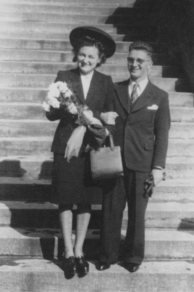 29.09.1945 - Mariage de Victor & Marie-Louise.