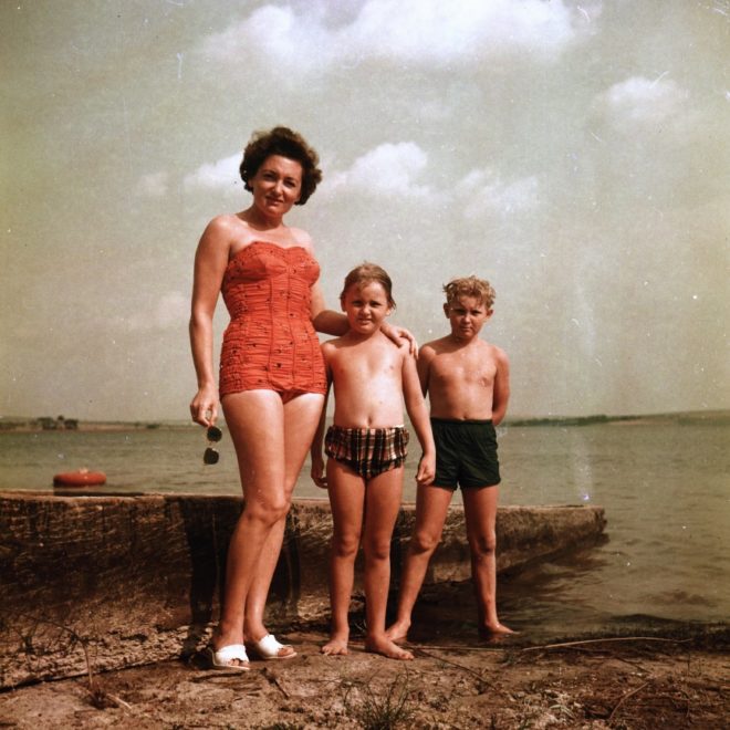 Mukamba, 1957 - Marie-Louise, Sylviane & Jean-Paul.