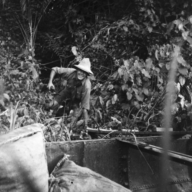 Wendji, 1938 - Partie de chasse avec Léon Geurts